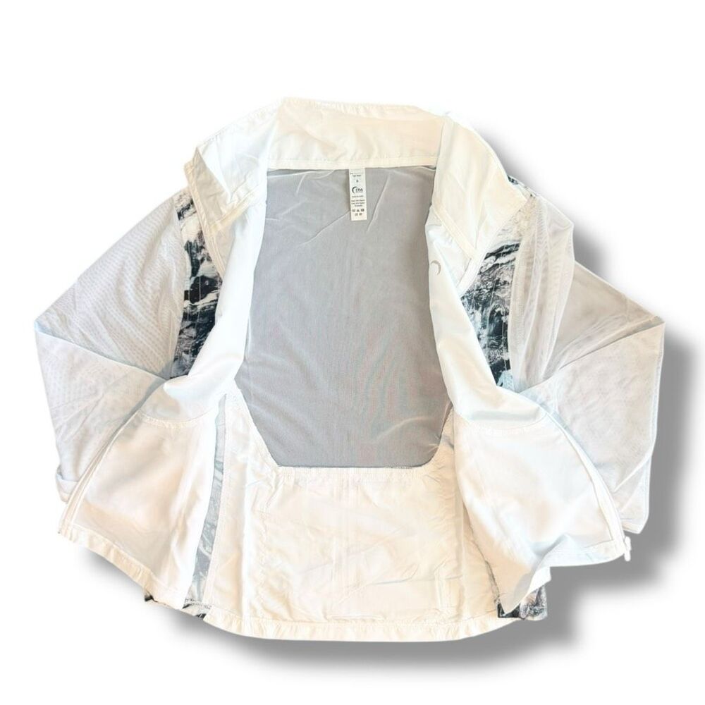 ZYIA Active White Marble Mesh Jacket and Shoulder Bag Size XXL - Picture 5 of 10